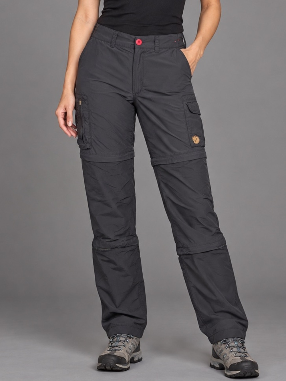 Fjällräven Sipora MT Convertible Hiking Pants Women’s EU 36 Dark Gray
